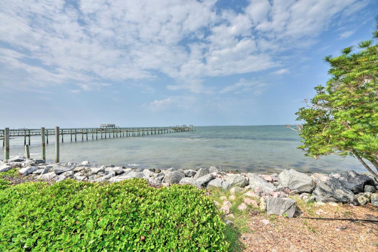 Waterfront Harkers Island Home Sunset View And Dock ภายนอก รูปภาพ