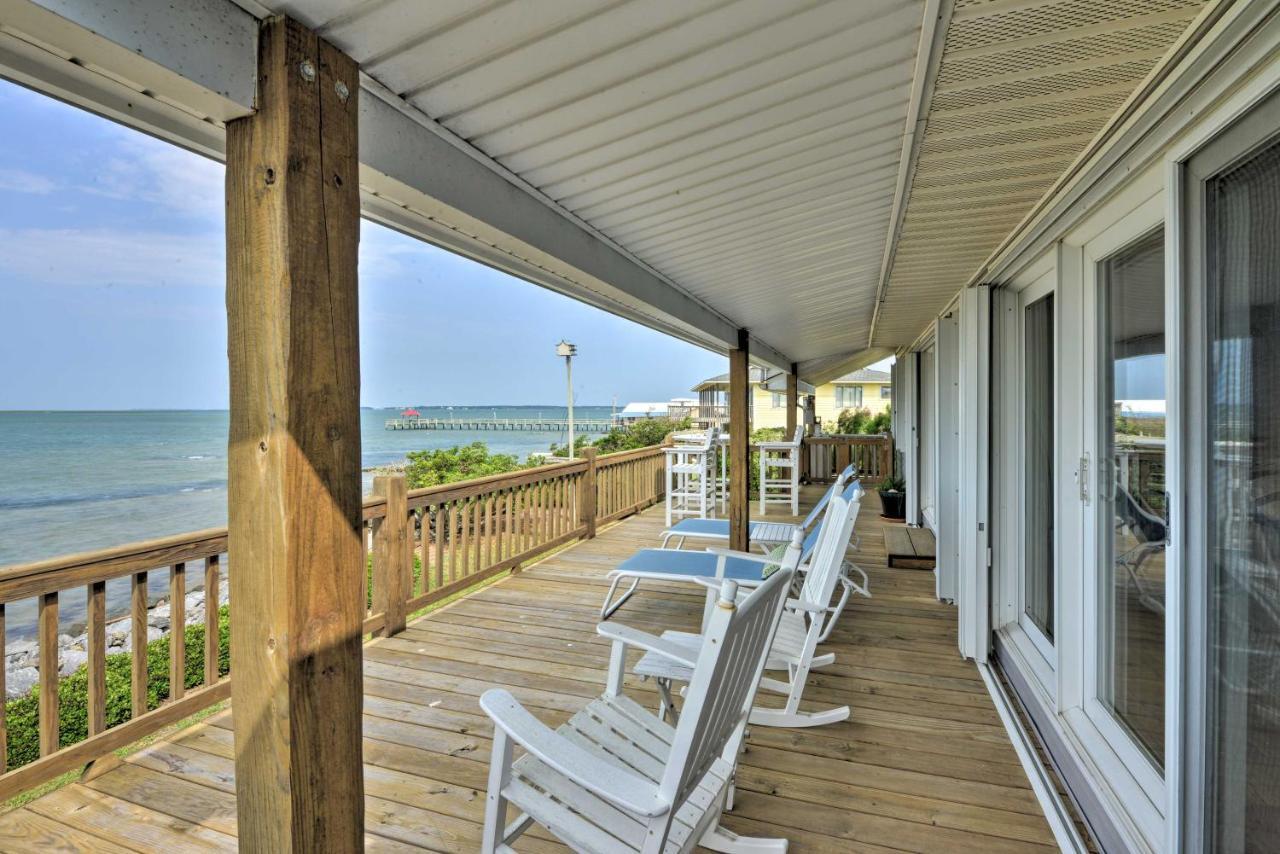Waterfront Harkers Island Home Sunset View And Dock ภายนอก รูปภาพ
